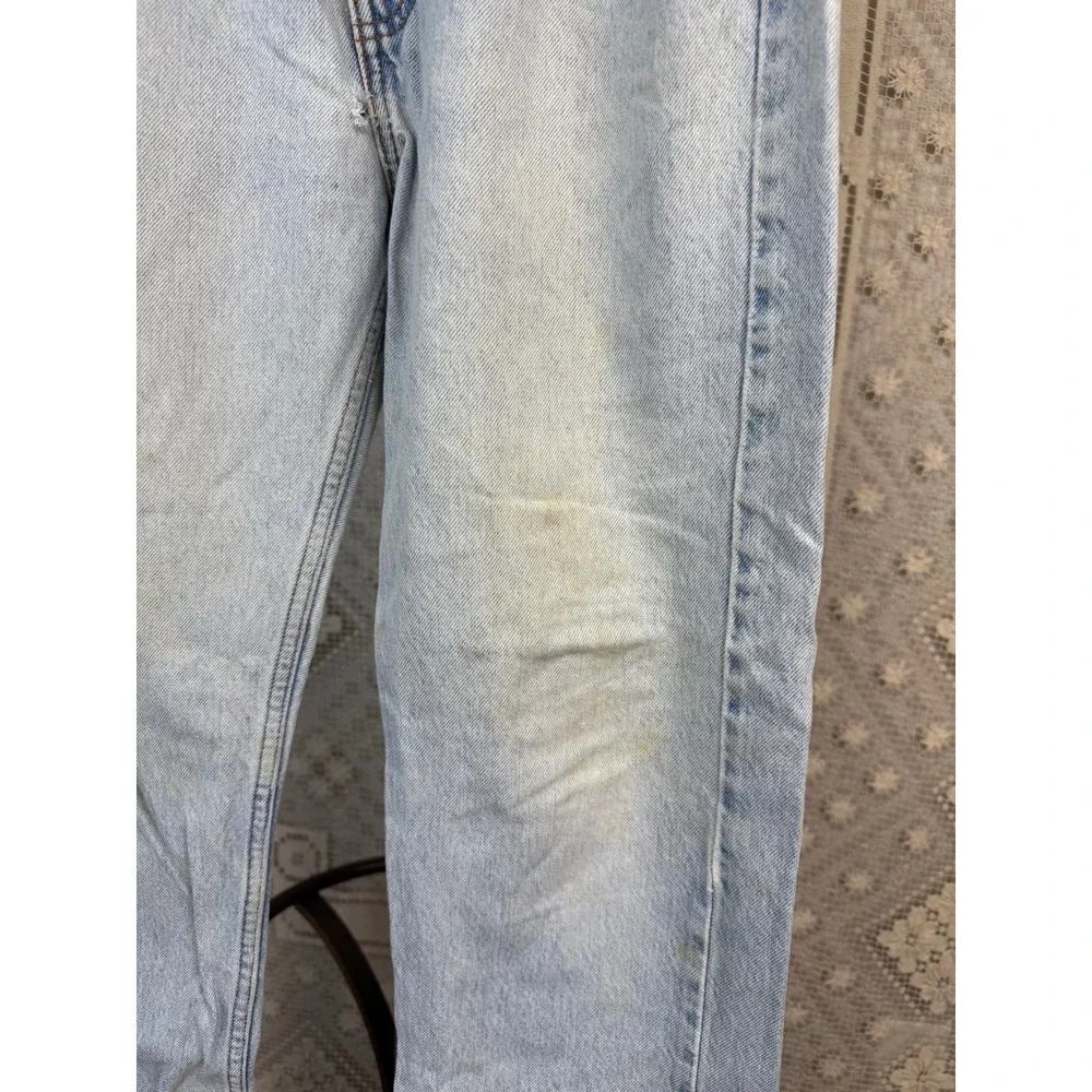 Vtg 1998 Levi's 505 Orange Tab Jeans | distressed/patina Straight Leg W33‎ x L30